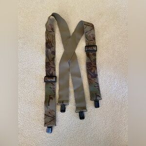 Vintage Realtree Camo Suspenders